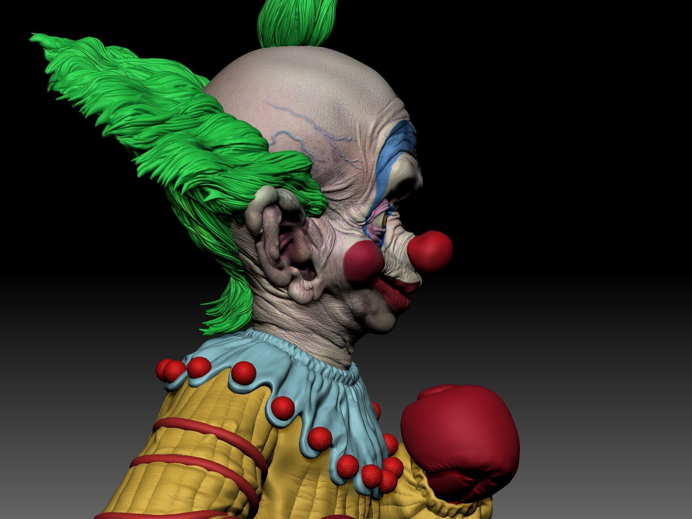Shorty Killer Klown from outer space 3D print model_50