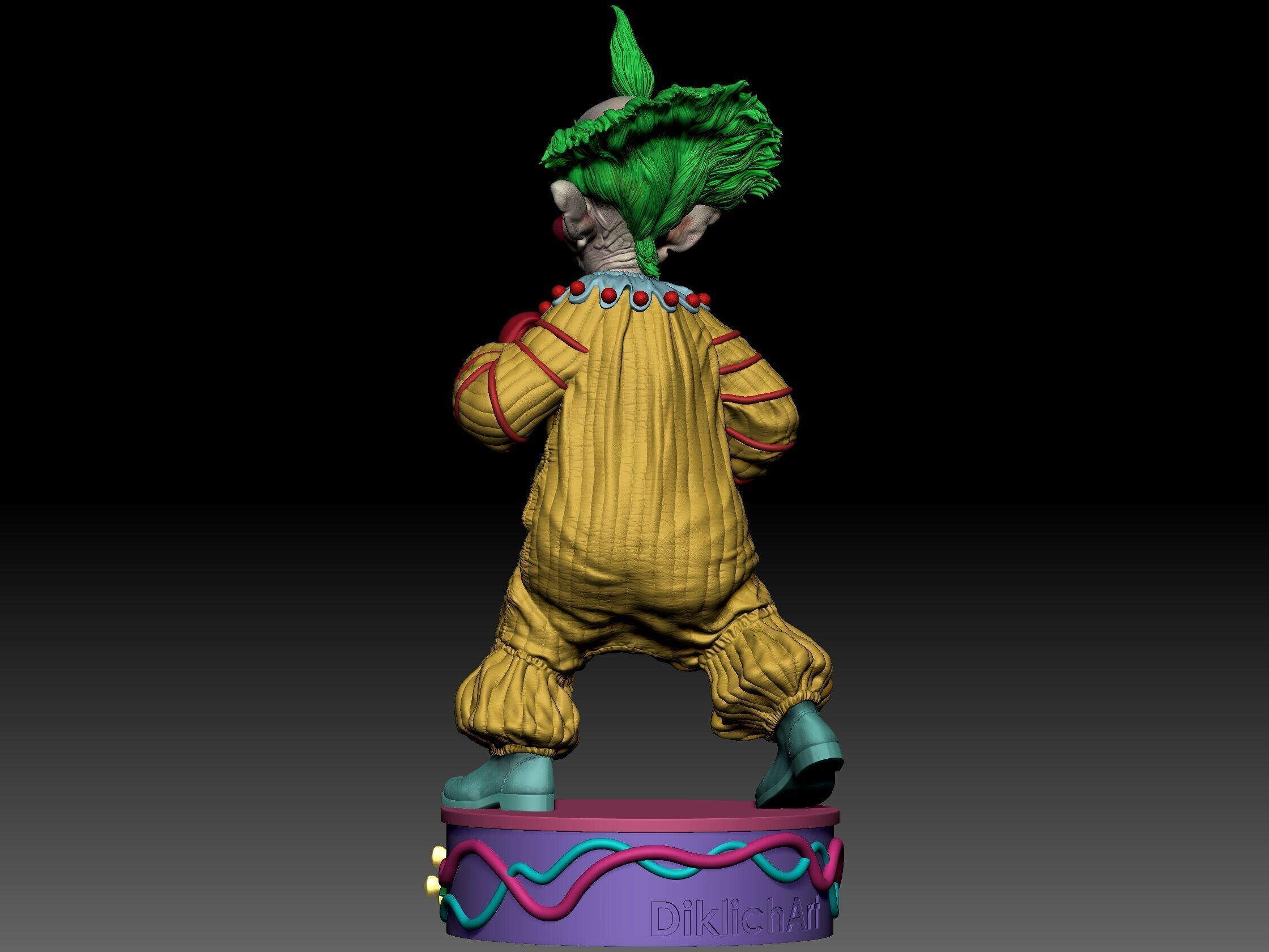 Shorty Killer Klown from outer space 3D print model_36