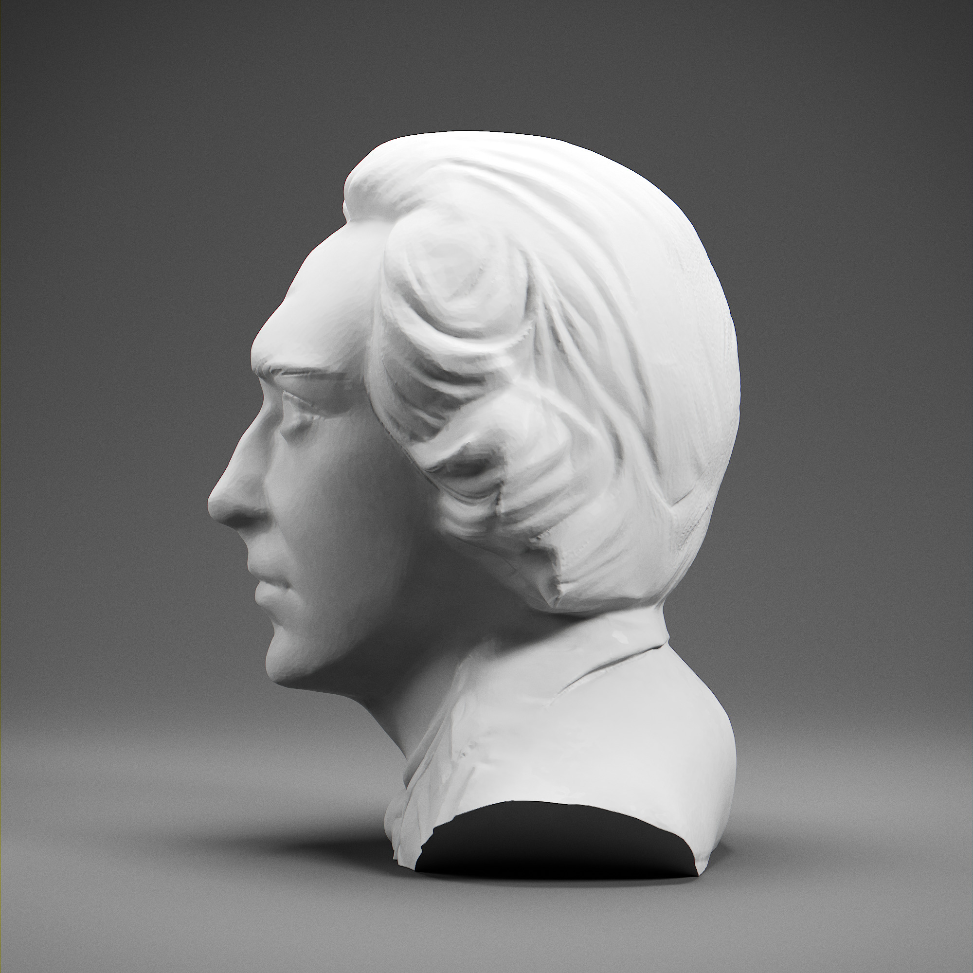 Frederic Chopin 3D print model_2