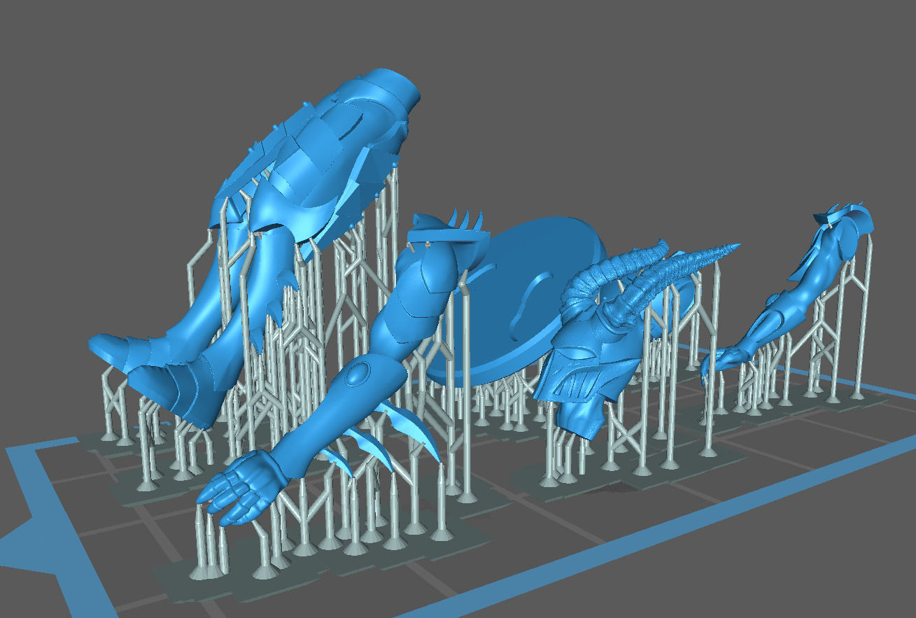 Game Robot 3D print model_4