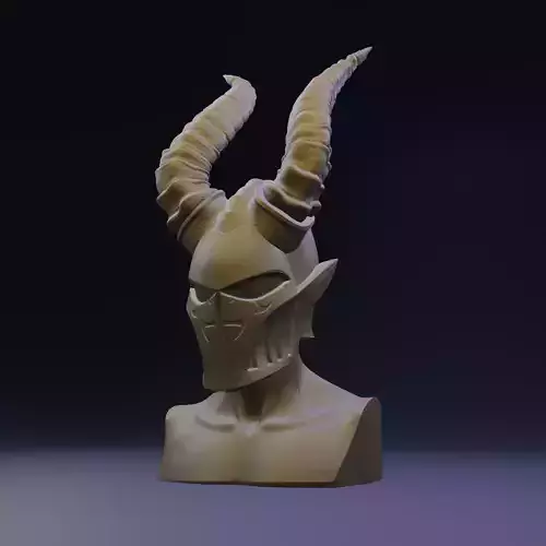 D-E-W bust 3D print model