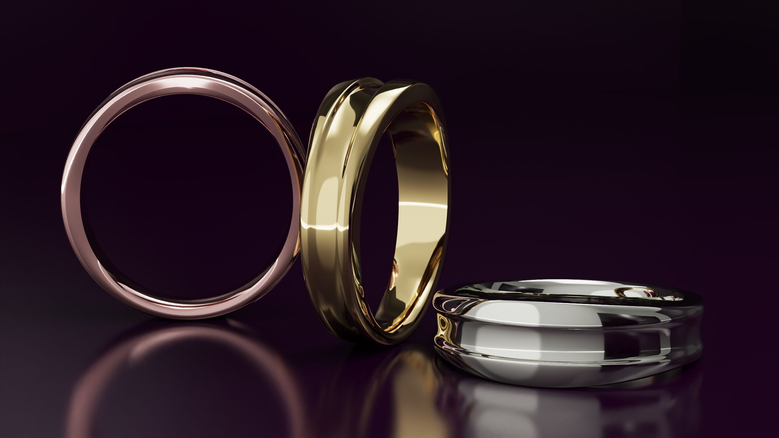 free form ring N40 3D print model_3