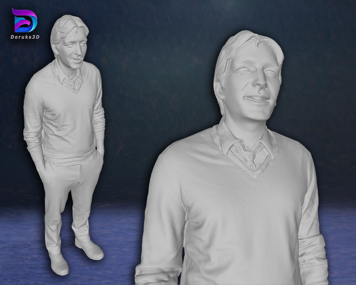 Fred and George Weasley Harry potter Action Figure 3D print model_1