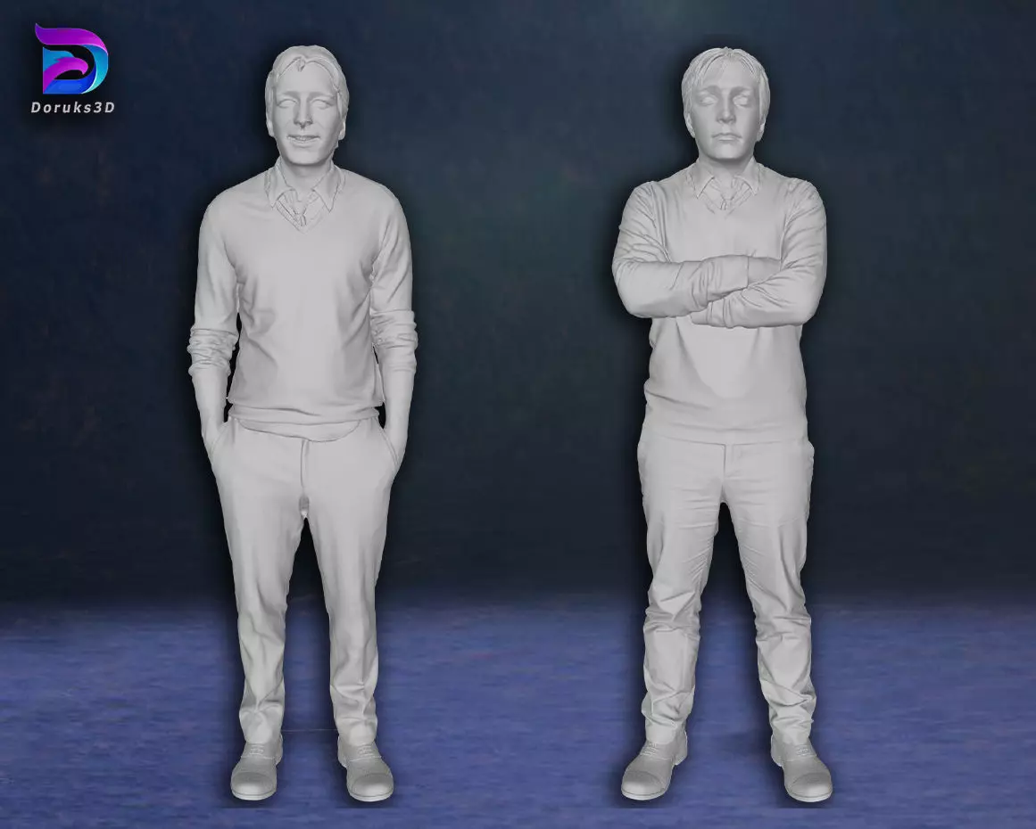 Fred and George Weasley Harry potter Action Figure 3D print model_0
