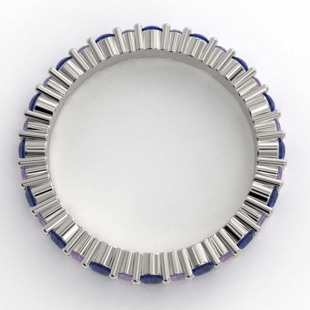 Full Eternity ring style 6 3D print model_17