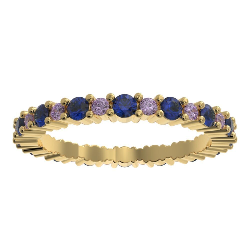 Full Eternity ring style 6 3D print model_19