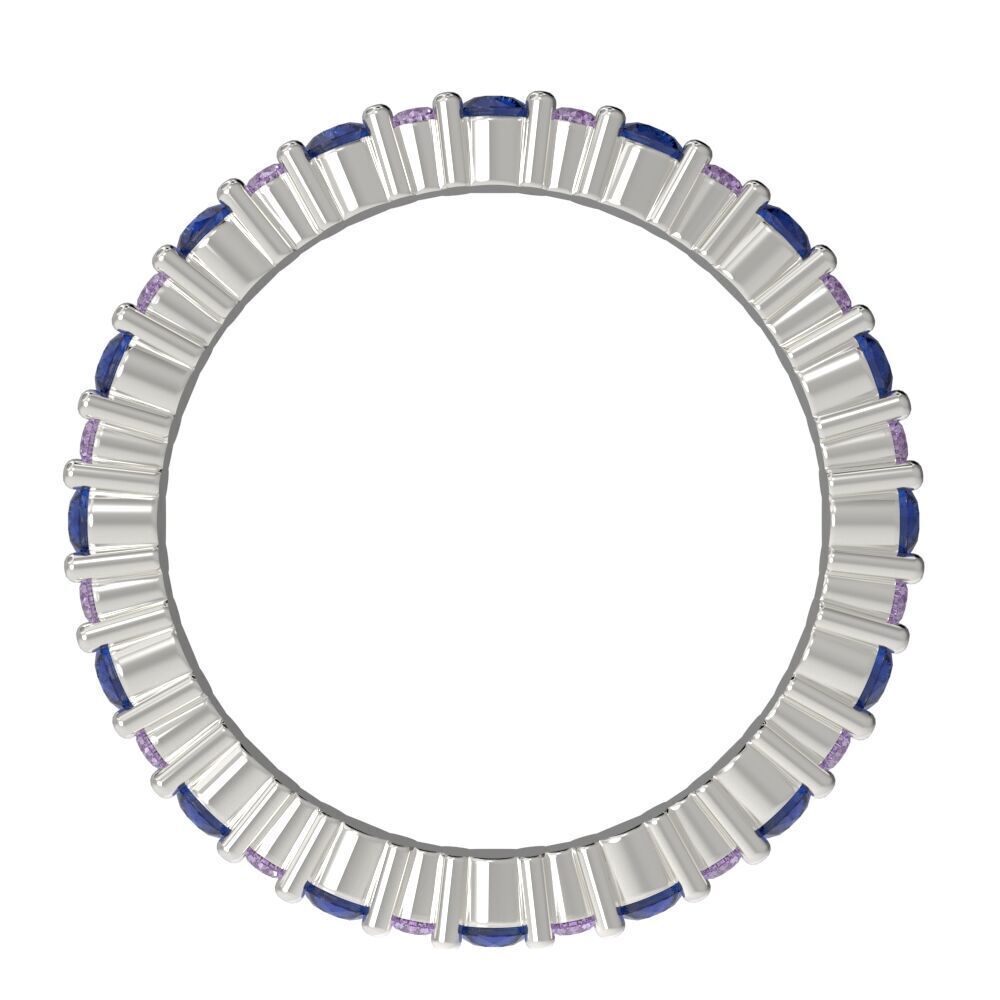 Full Eternity ring style 6 3D print model_15