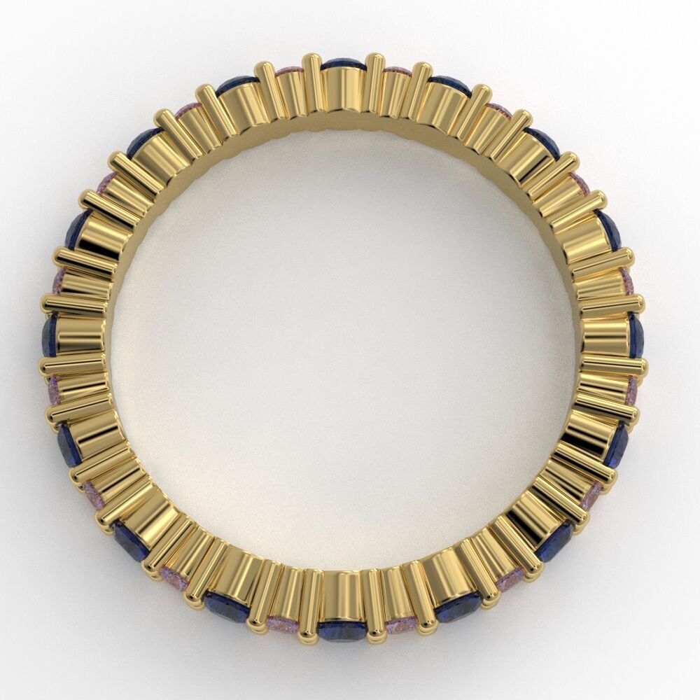 Full Eternity ring style 6 3D print model_23