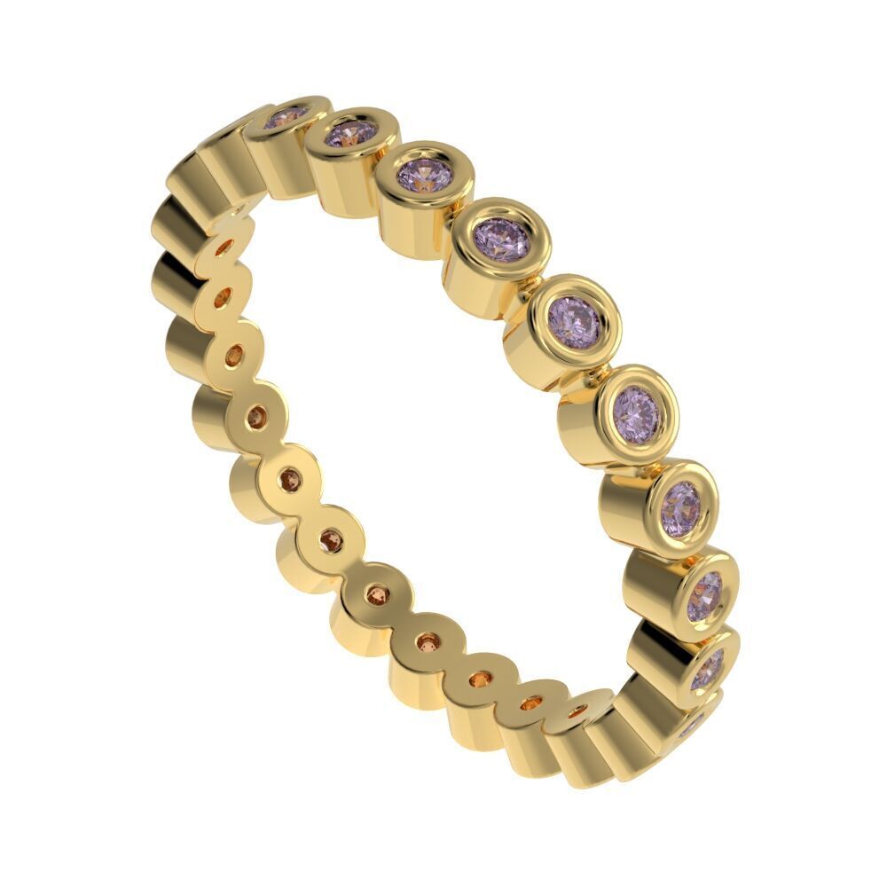 Full Eternity ring style 7 3D print model_18
