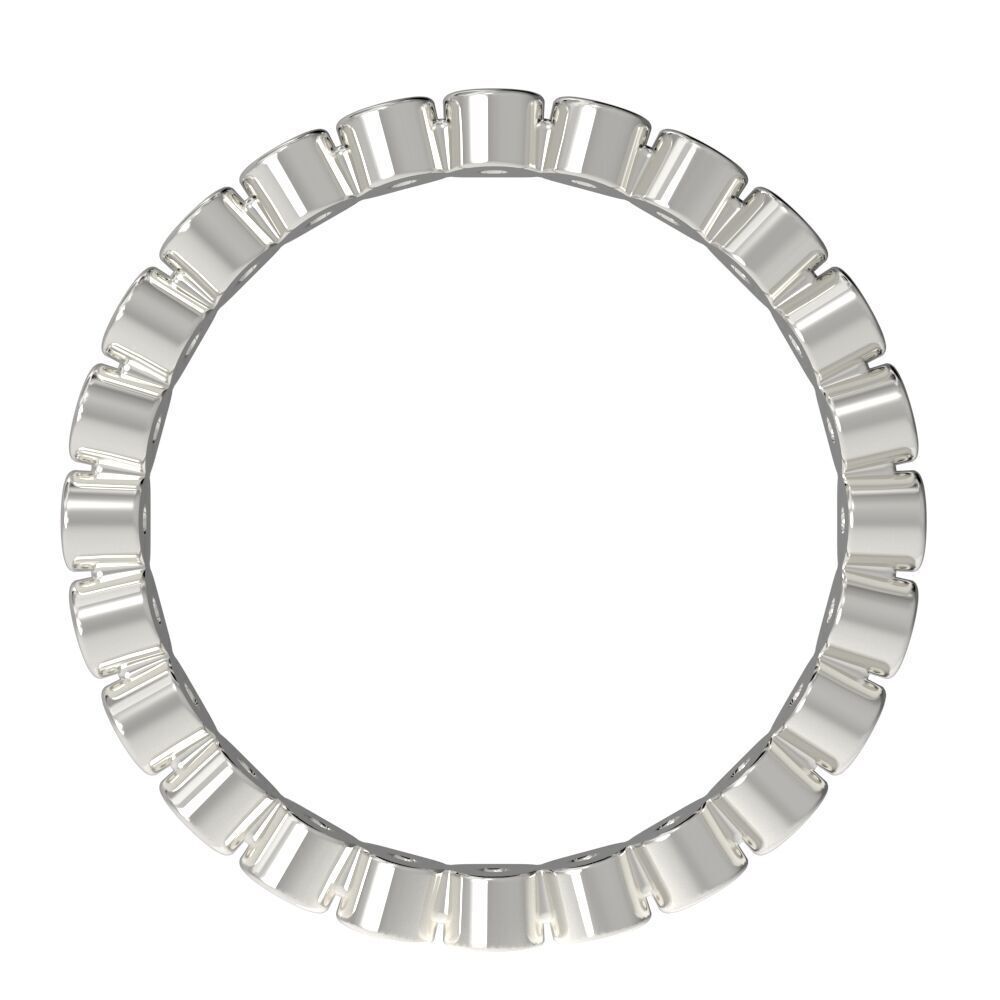 Full Eternity ring style 7 3D print model_16