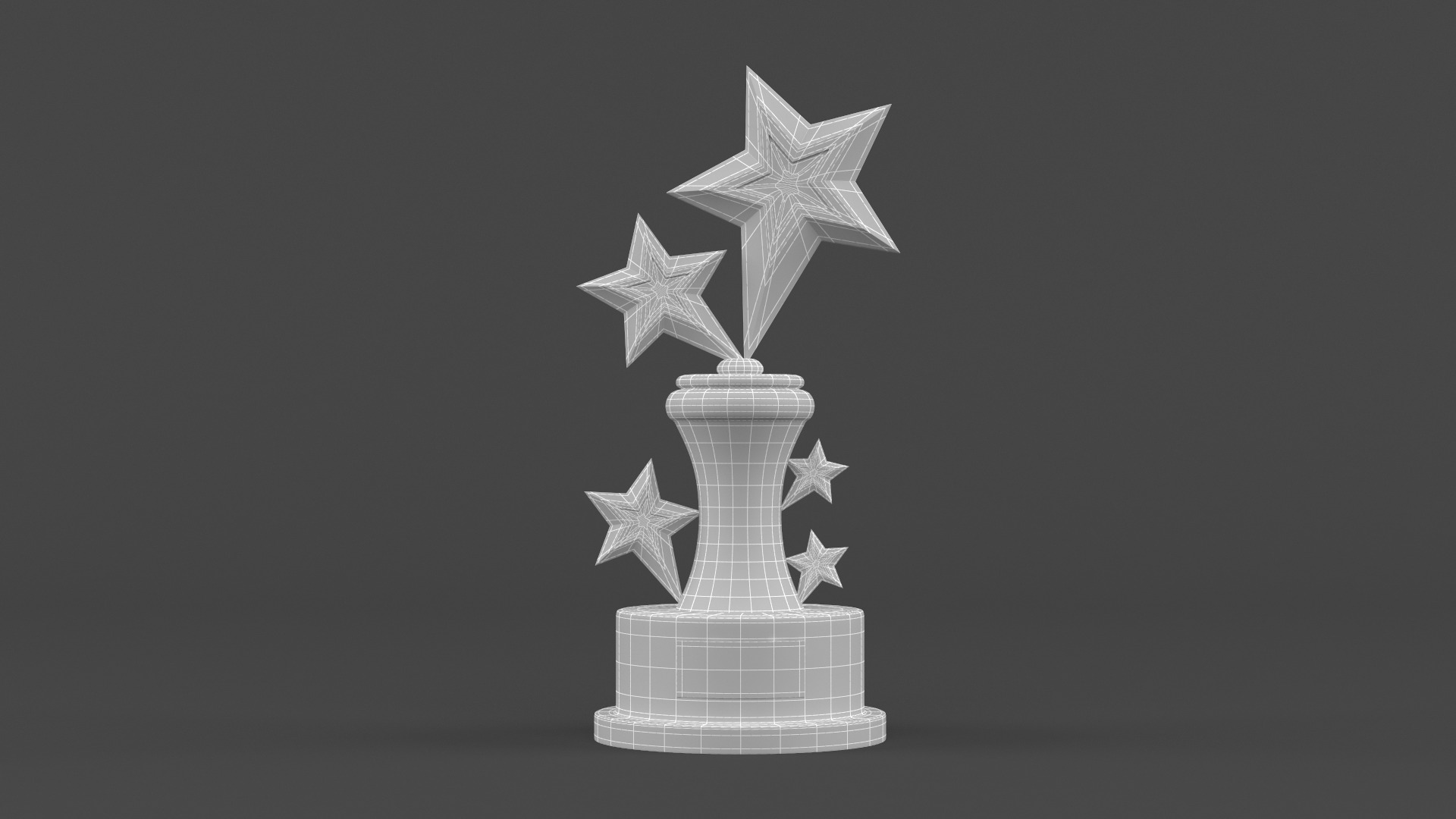 Trophy Cups 3D model_8