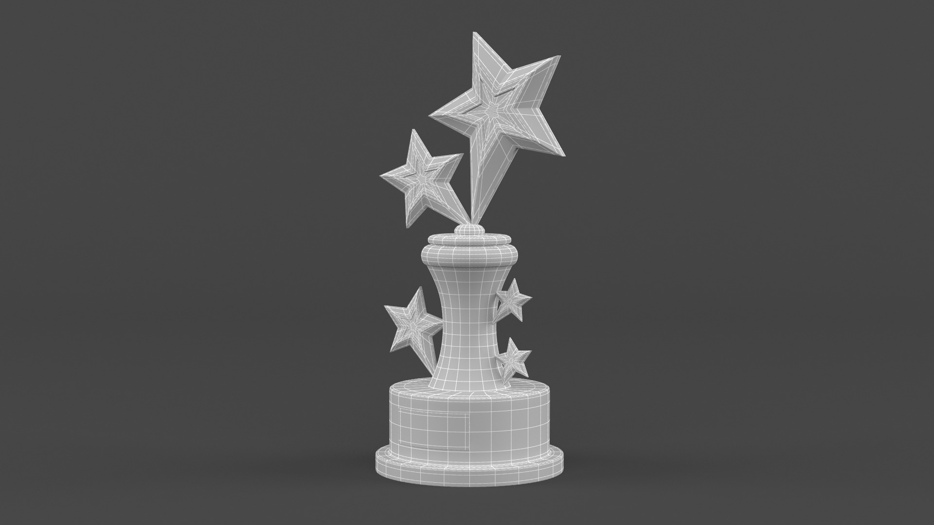 Trophy Cups 3D model_9