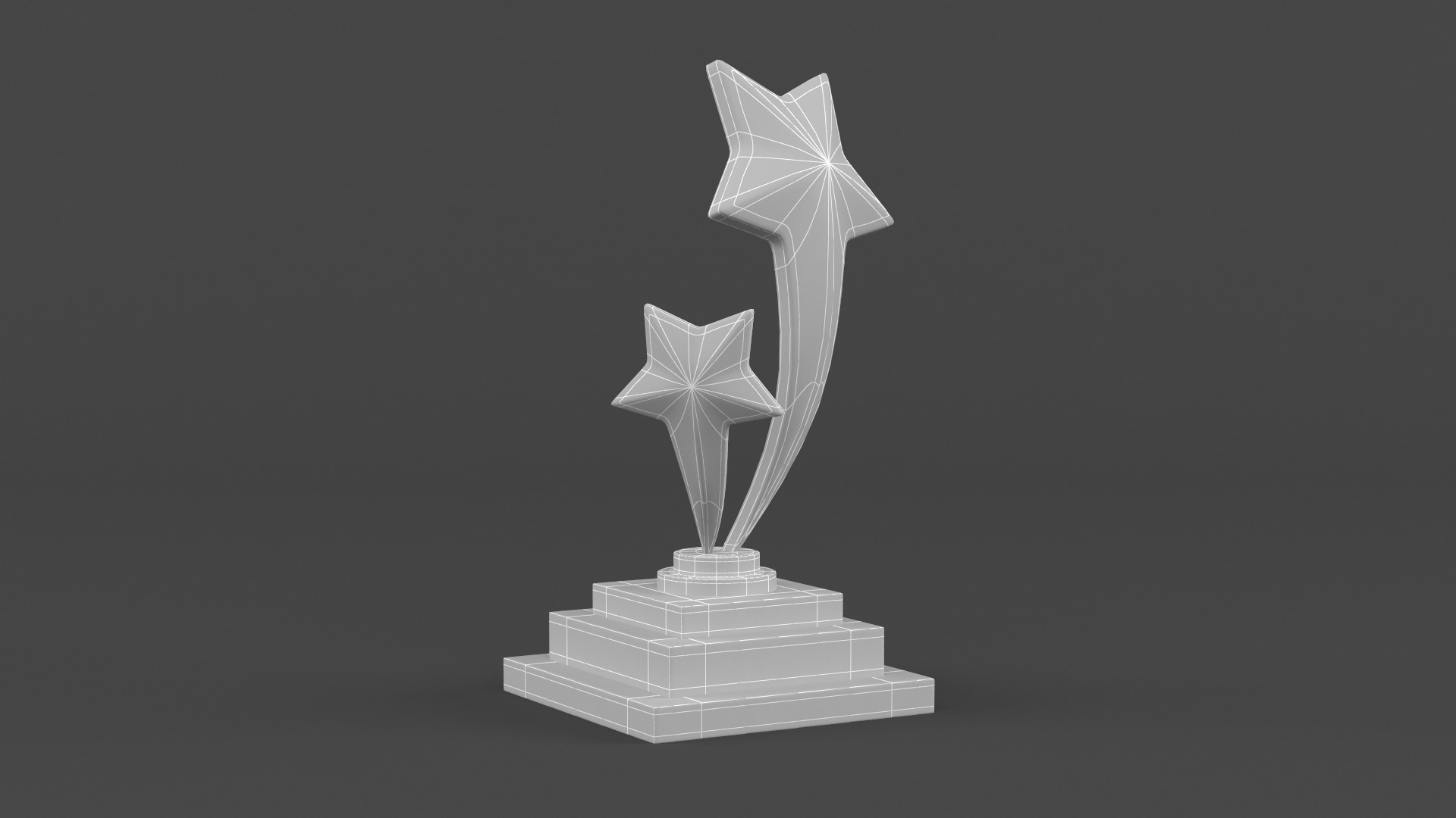 Trophy Cups 3D model_11