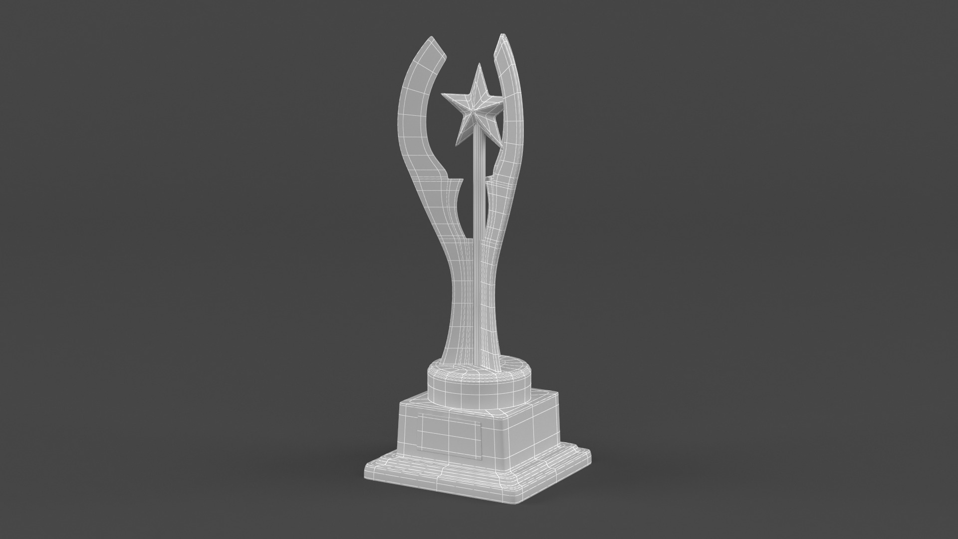 Trophy Cups 3D model_13