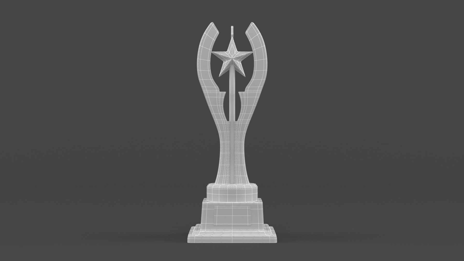 Trophy Cups 3D model_12