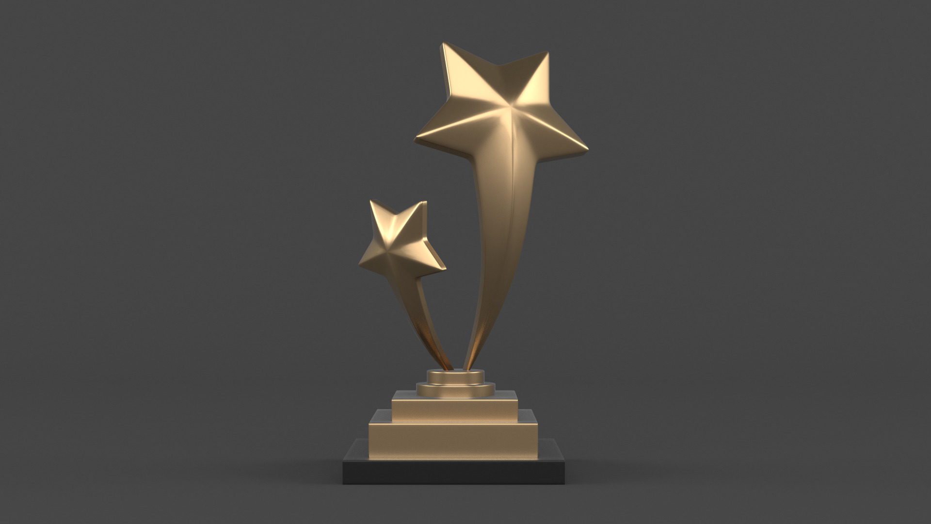 Trophy Cups 3D model_3