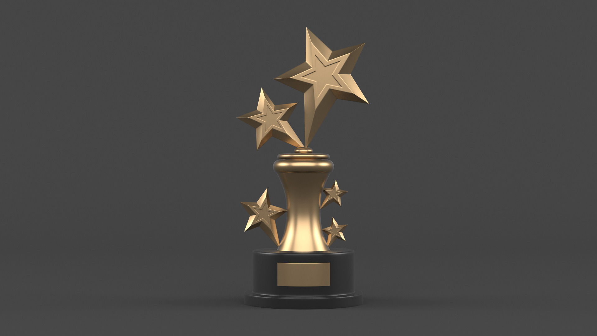 Trophy Cups 3D model_1