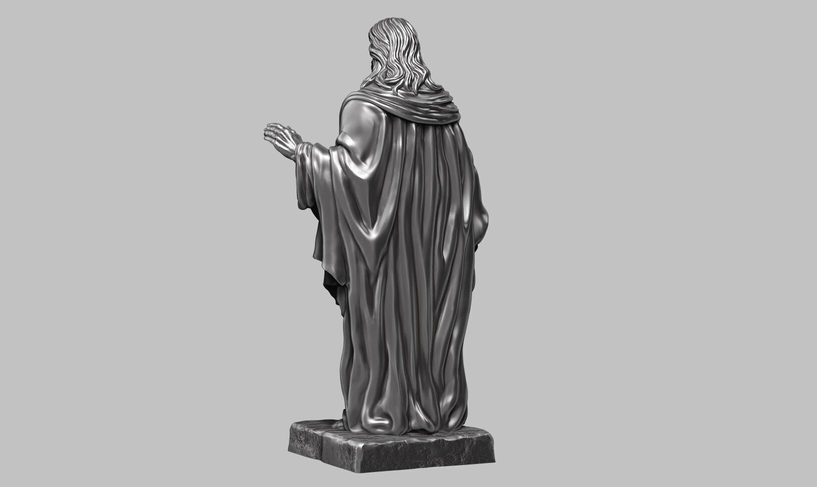 Jesus Christ STL Jesus Christ 3D Model Jesus Christ Figure 3D print model_15