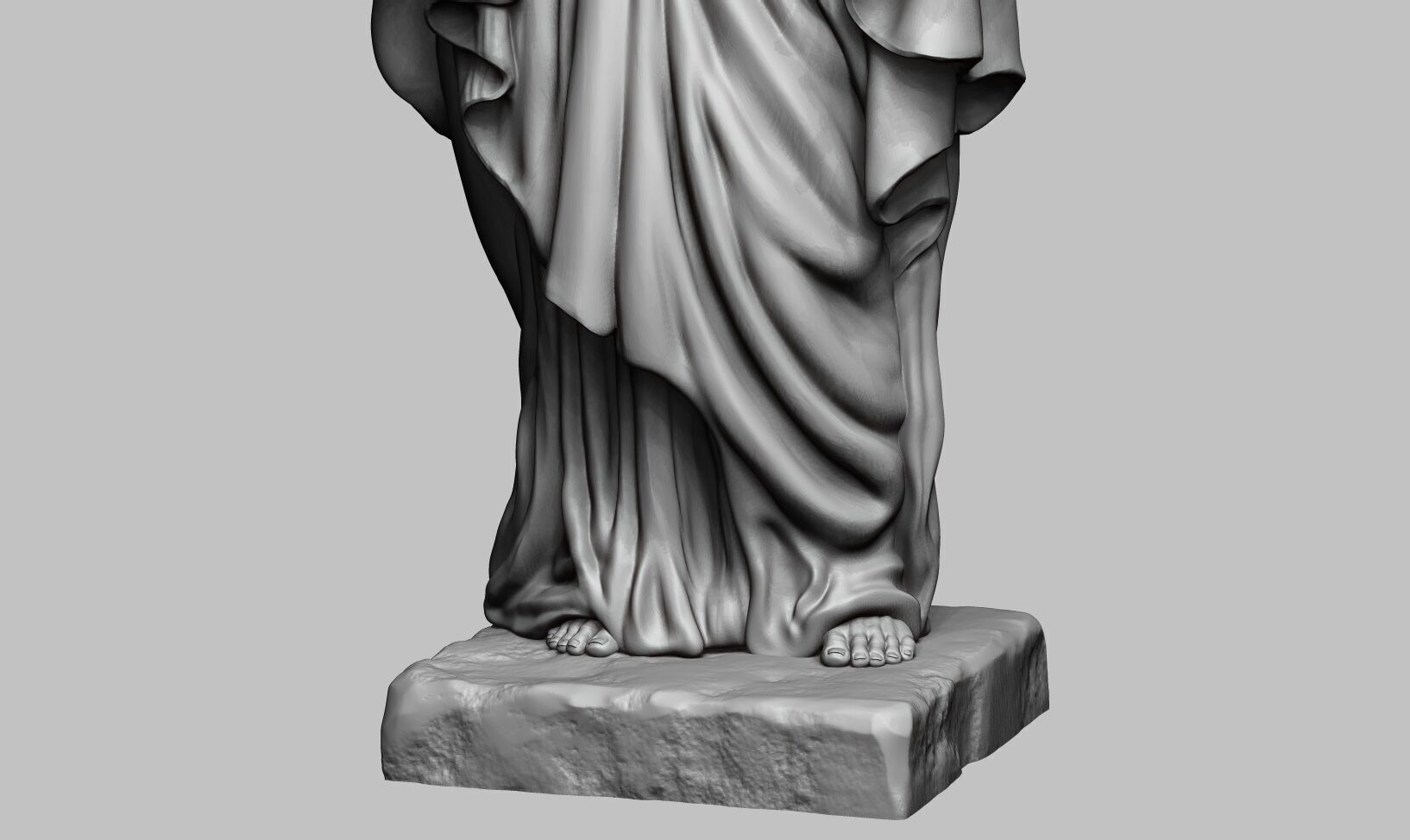 Jesus Christ STL Jesus Christ 3D Model Jesus Christ Figure 3D print model_24