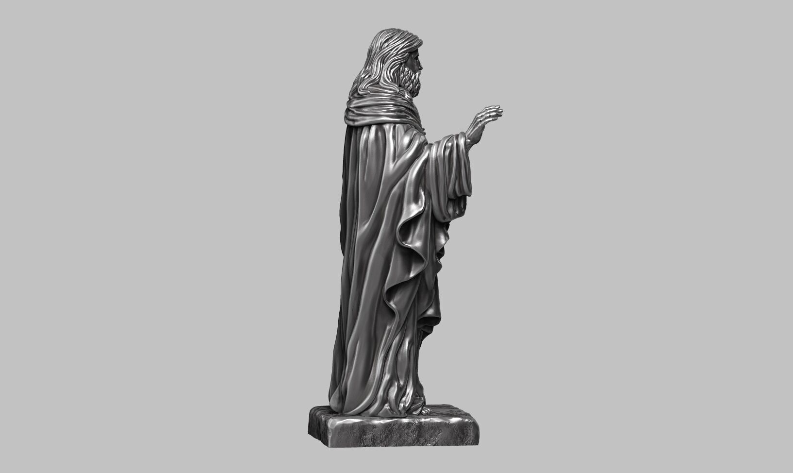 Jesus Christ STL Jesus Christ 3D Model Jesus Christ Figure 3D print model_14