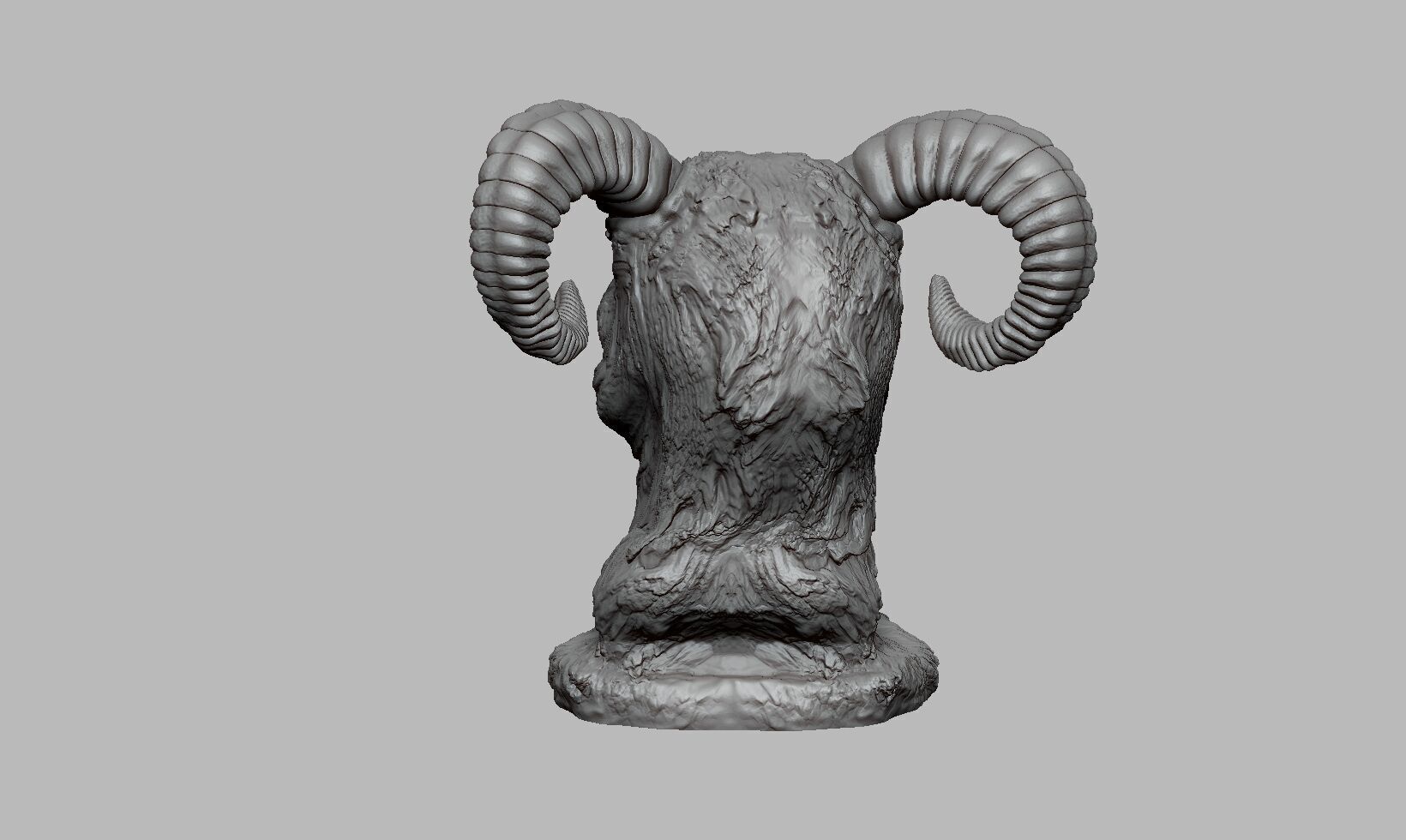 Lucifer demon beast Lucifer bust Perfect Gamer Gift 3D print model_12