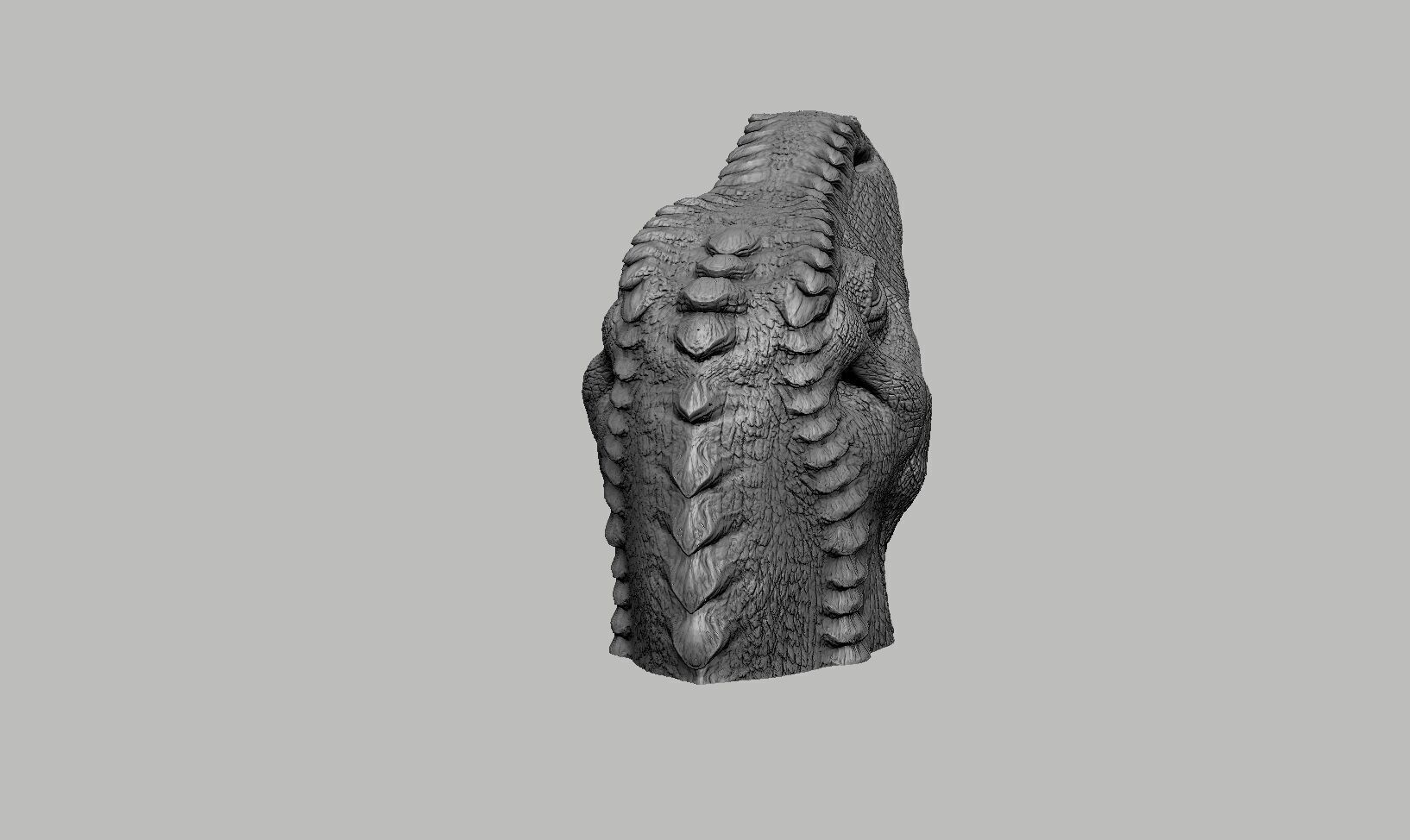 Dinosaur Headphone Stand Dragon Headset Stand 3D print model_13