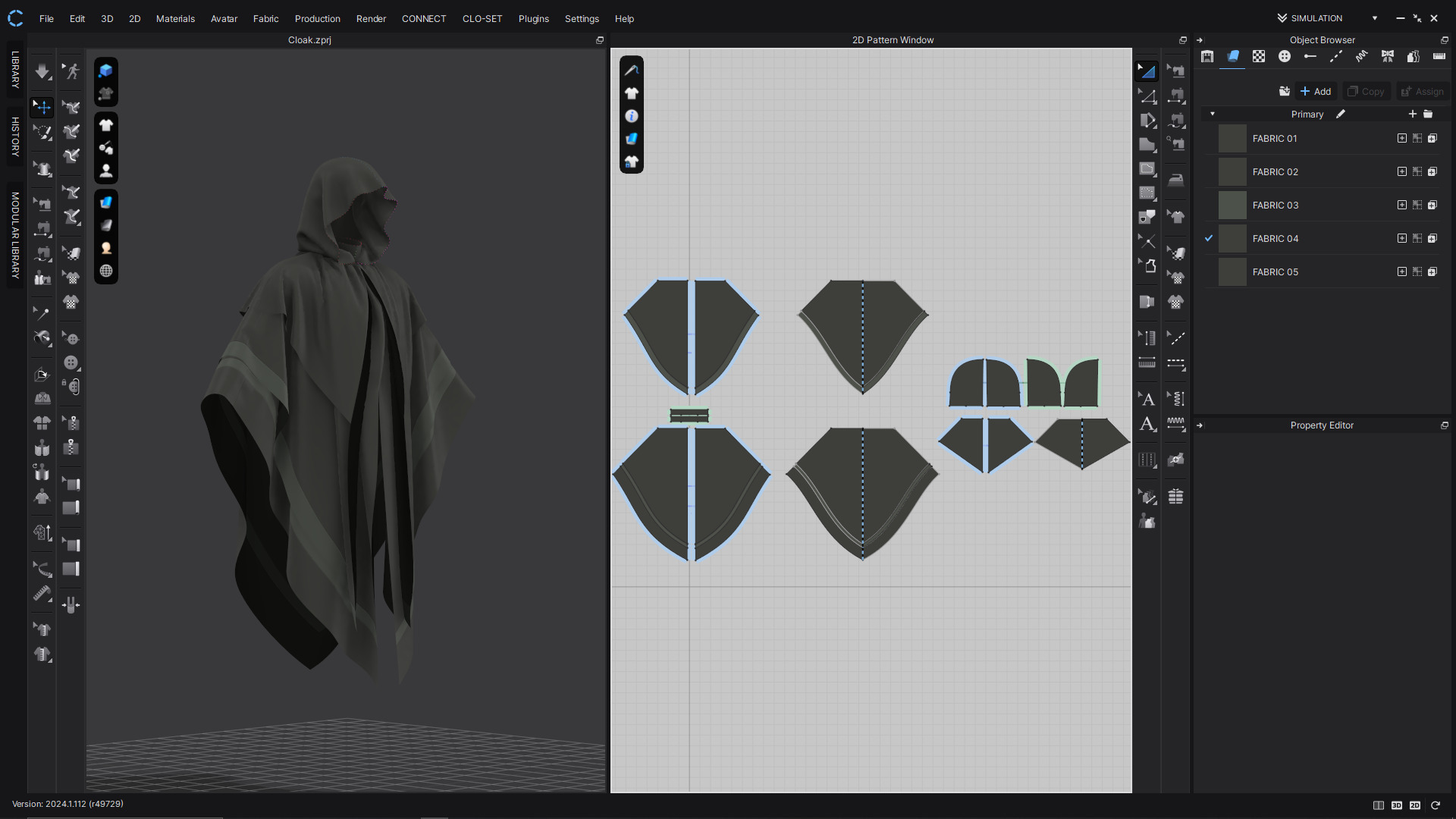 Low Poly Golden Fur Medieval Cloak 3D Model Low-poly 3D model_5