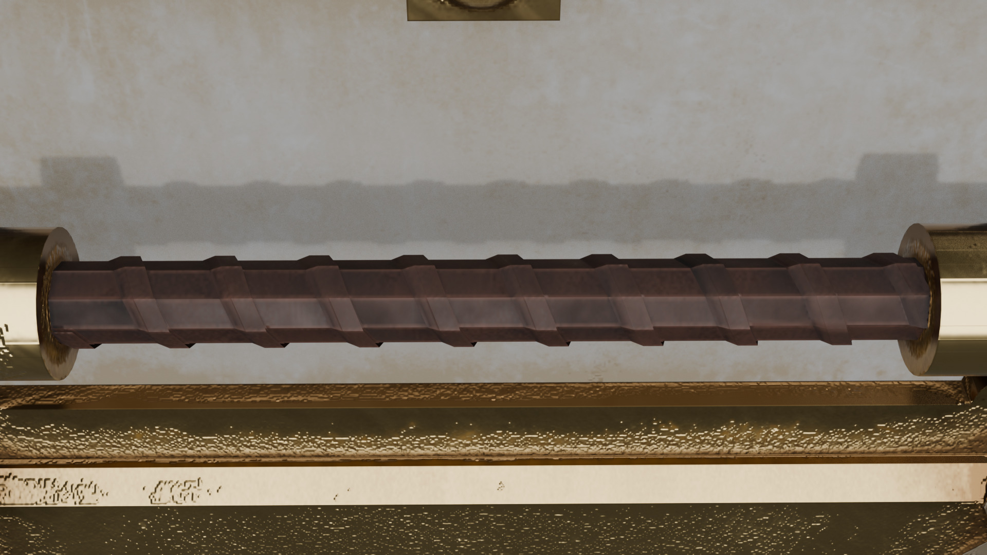 Legendary chest Low-poly 3D model_9