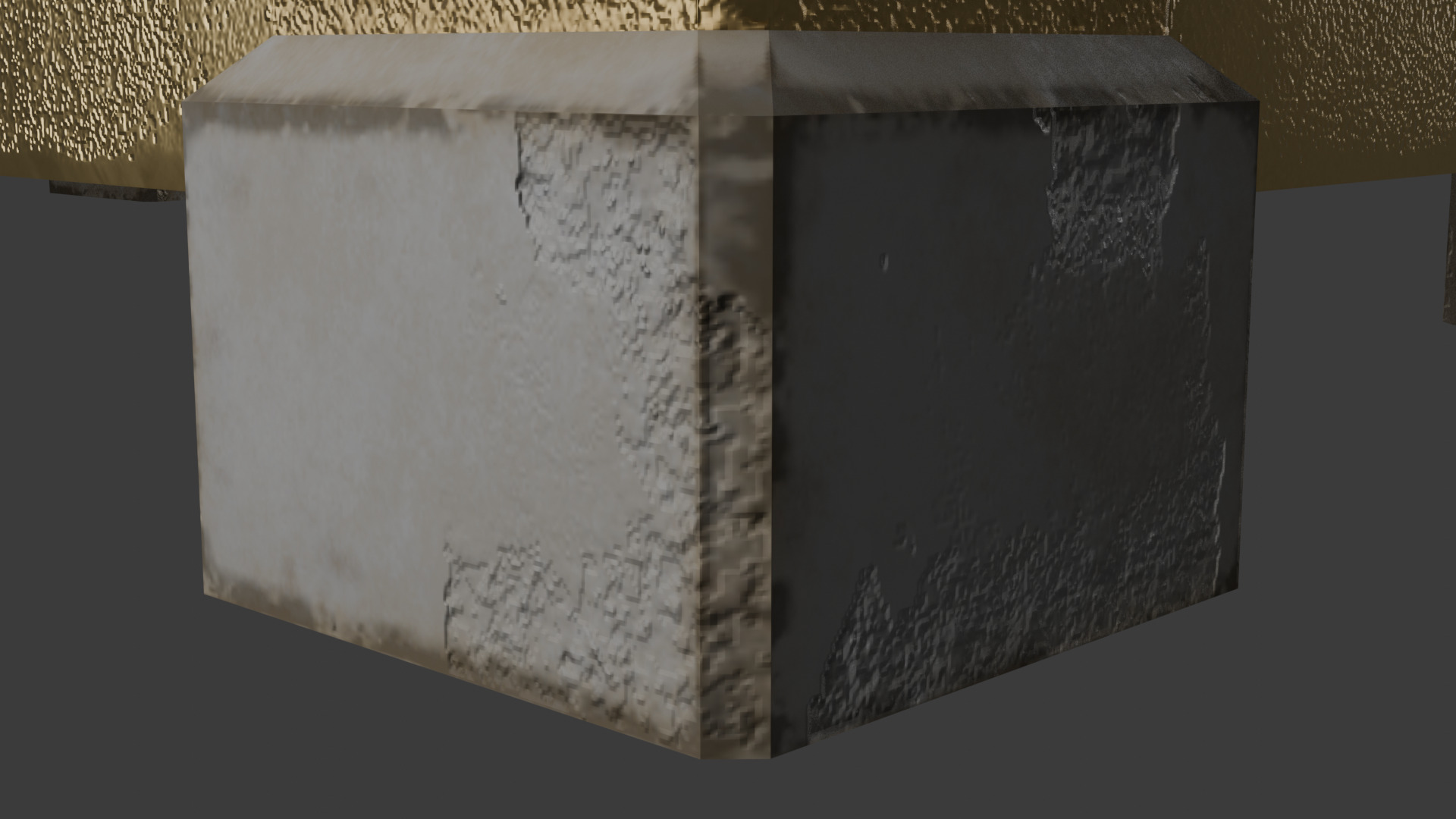 Legendary chest Low-poly 3D model_7