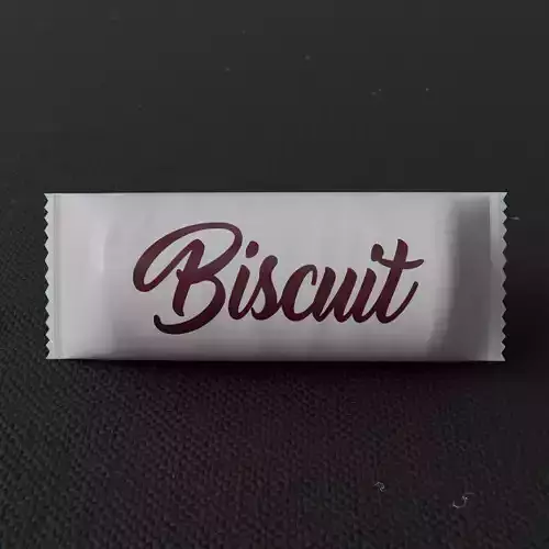 Realistic Biscuit Packet