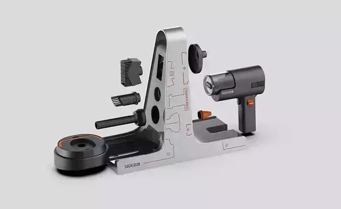 Gun Vacuum Cleaner Set