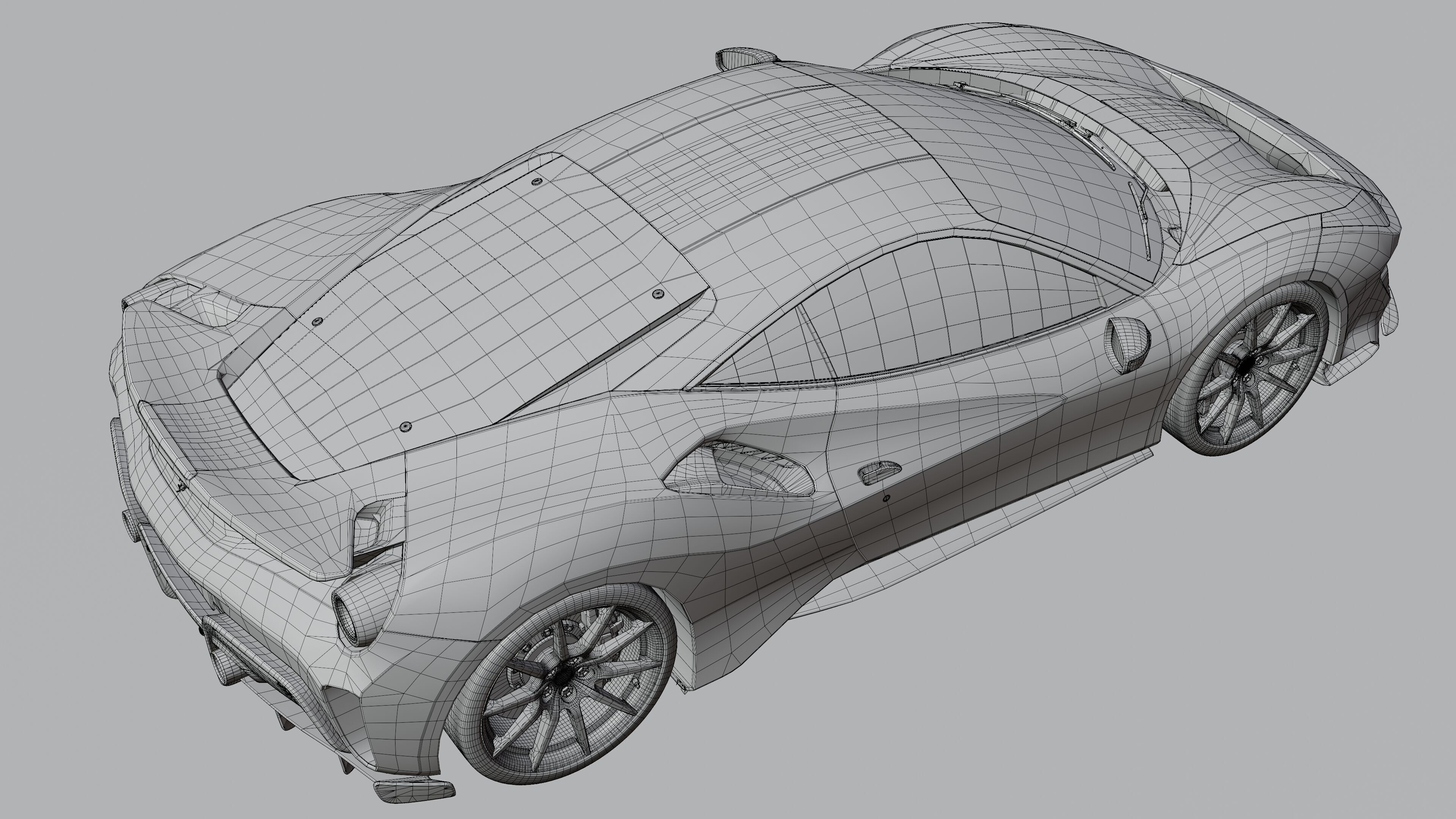 Ferrari 488 Pista 3D model_3