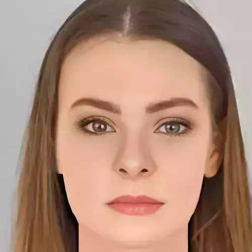 Sydney Wade Head - No Hair - Low poly head for game