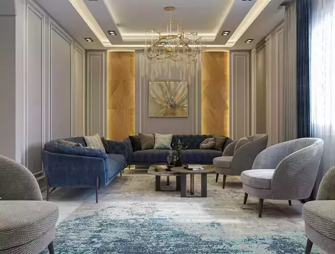 Womens Council majlis nisa modern 3D model