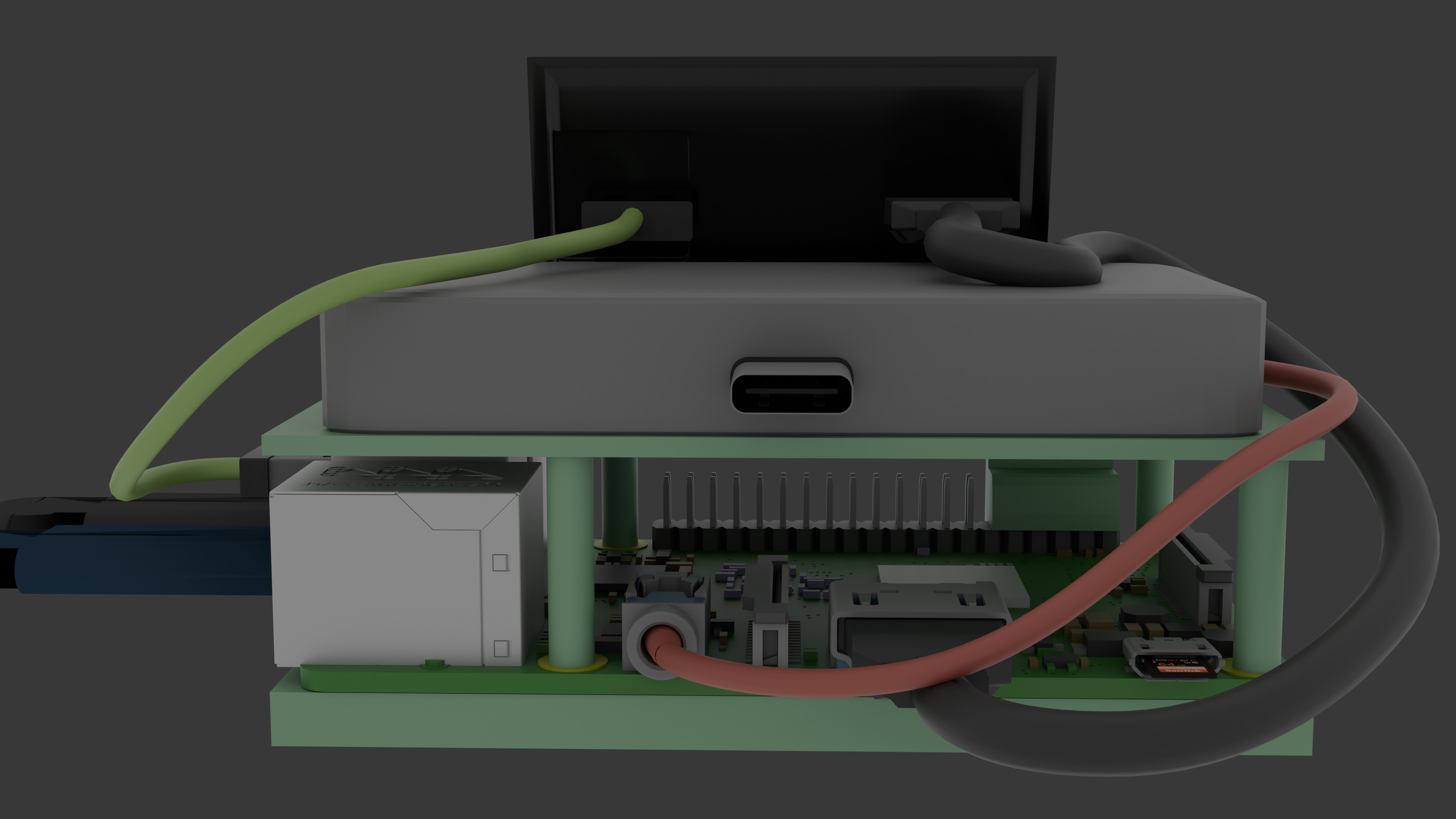 Hacker Tools Low-poly 3D model_3