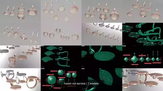  fusion cut service 3D Model Collection