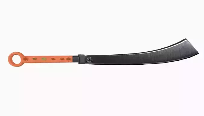Custom Sword Low-poly 3D model