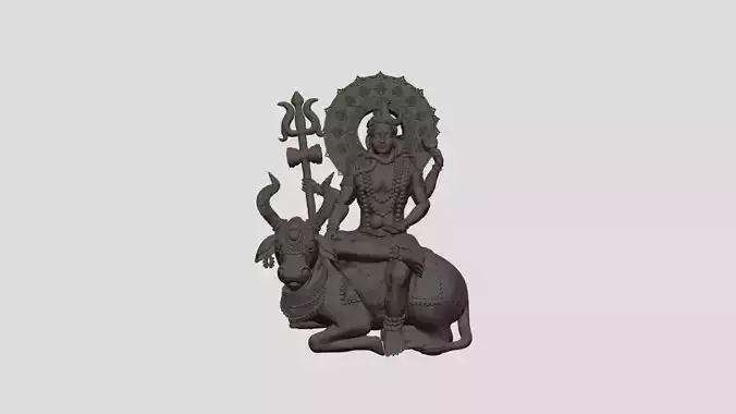 lord-shiva-3d-model