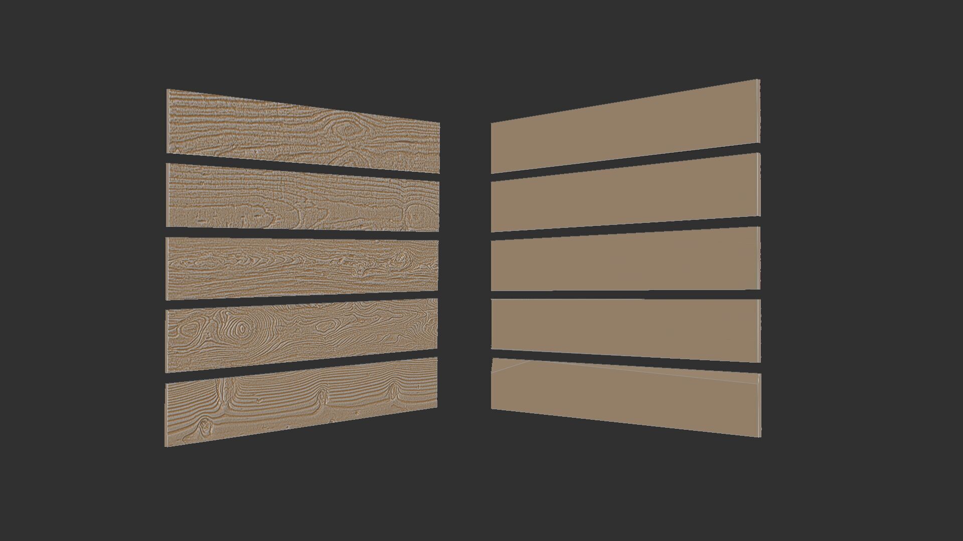 Wood Panels 3D print model_2