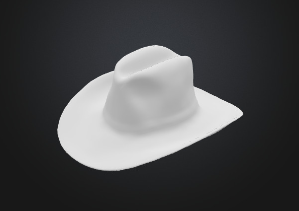 Cowboy hat 3D model_4