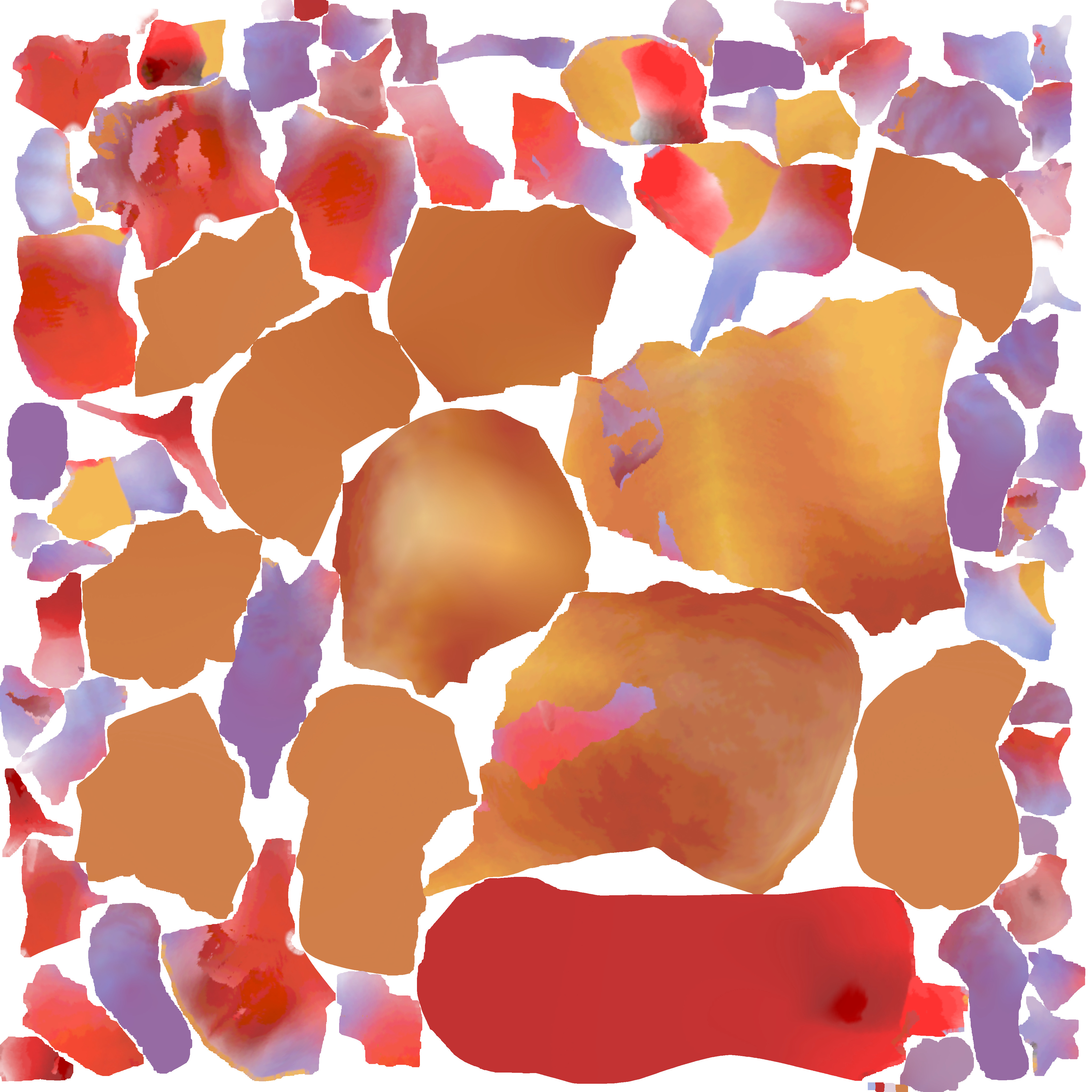 Goat skull Weapon high poly  3D print model_5