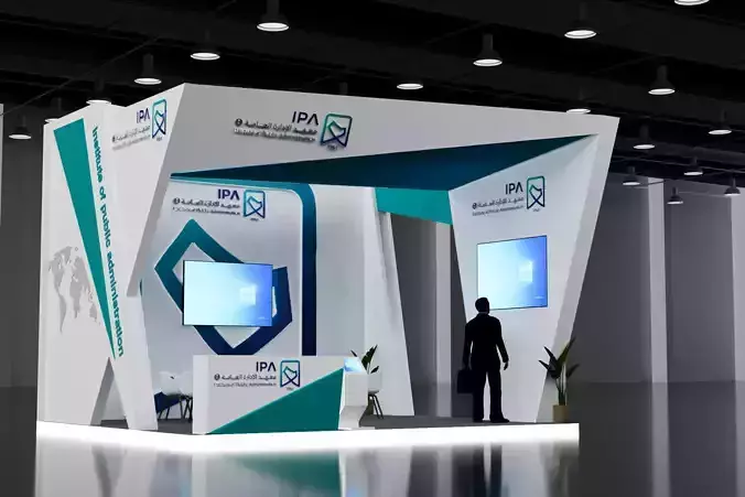 booth 6x5 3 side open 