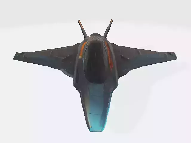 futuristic aircraft