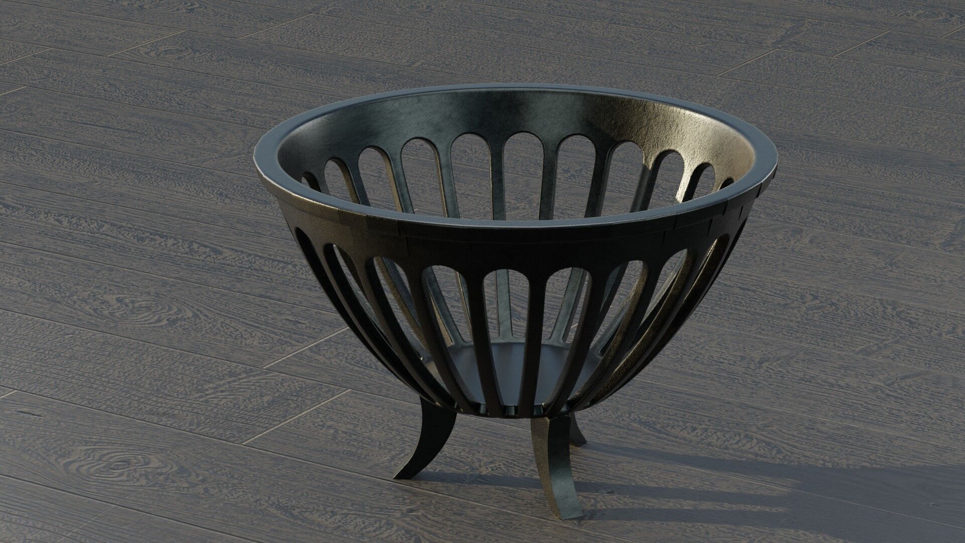 Fire Brazier 3D model_4