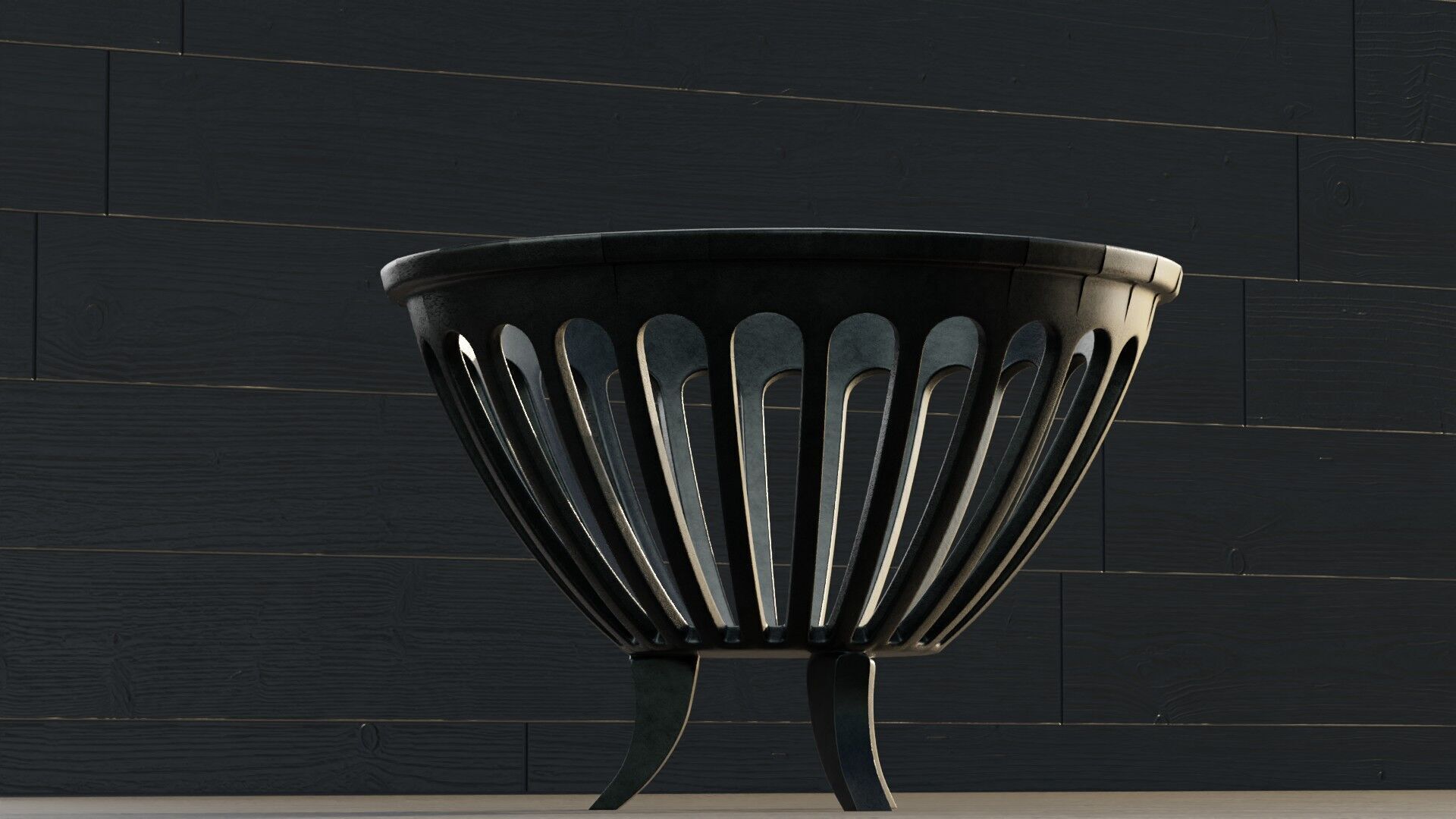Fire Brazier 3D model_5
