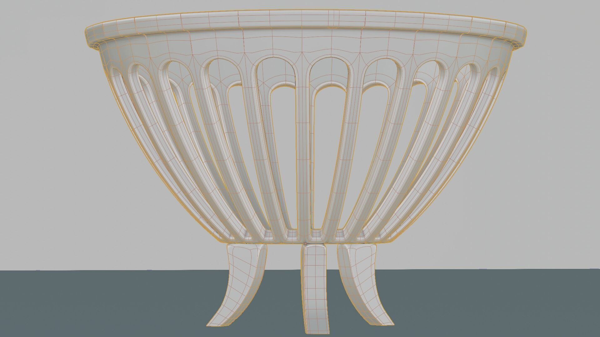 Fire Brazier 3D model_8