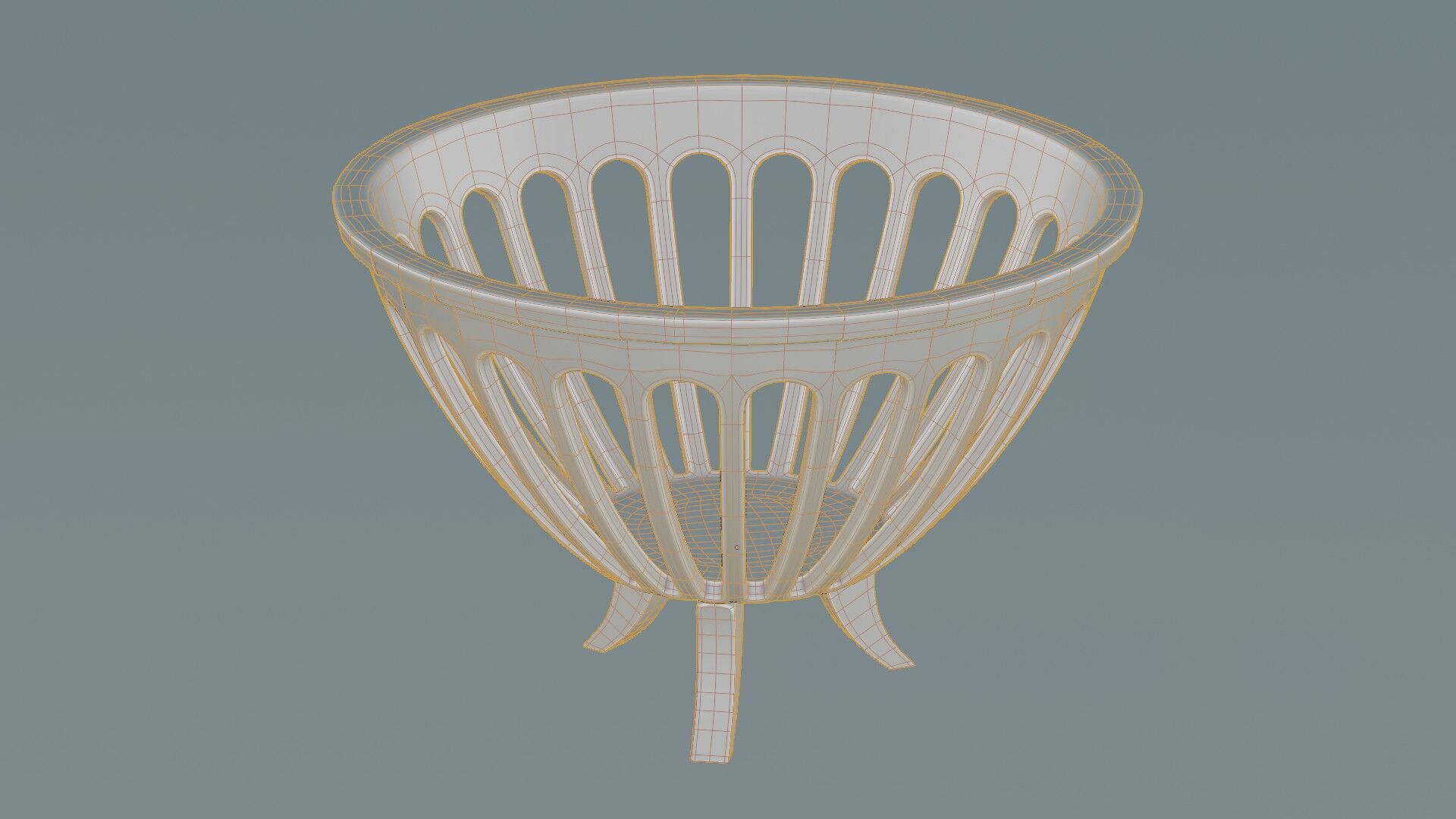 Fire Brazier 3D model_6