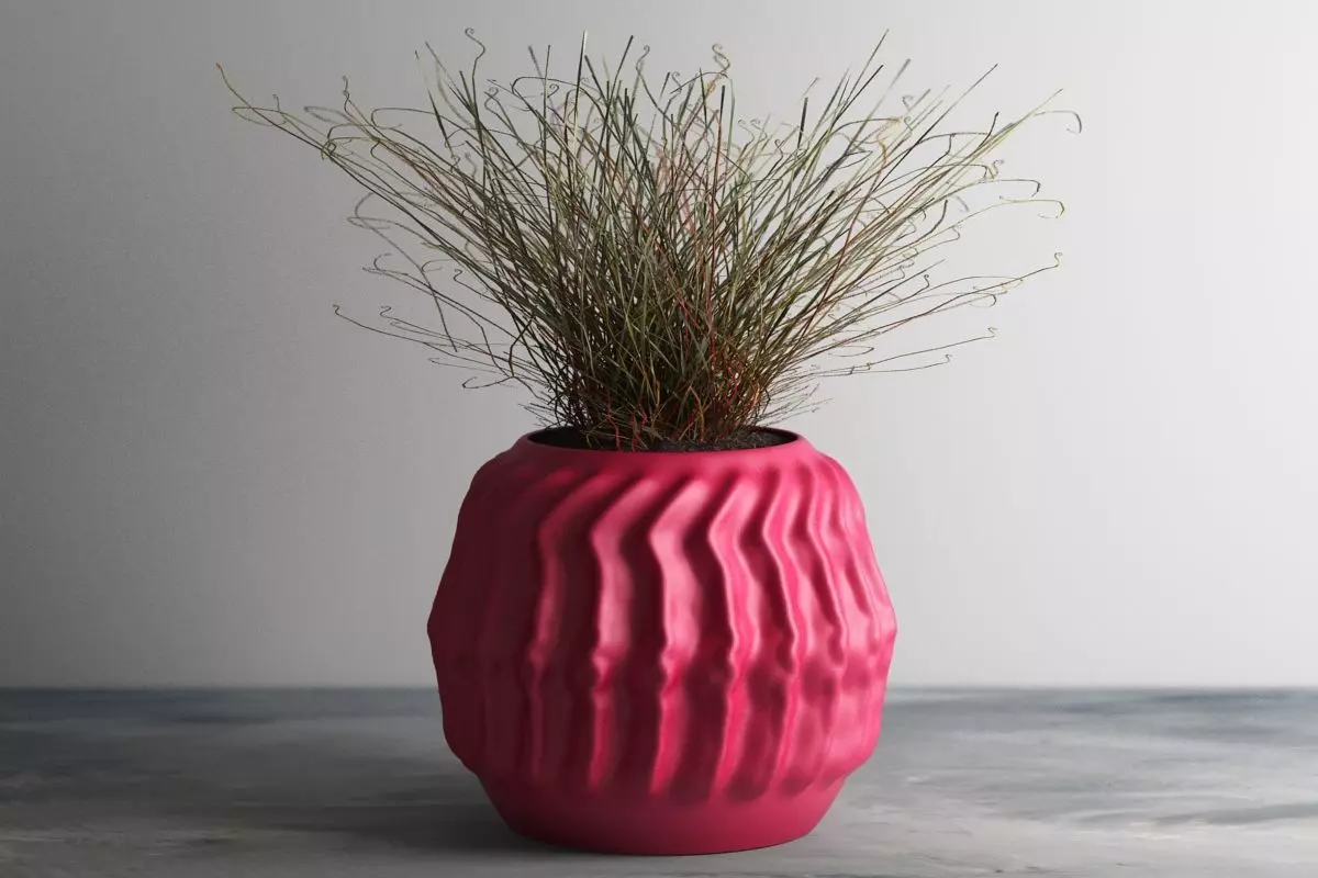vase pot planter 3d print 887 3D print model