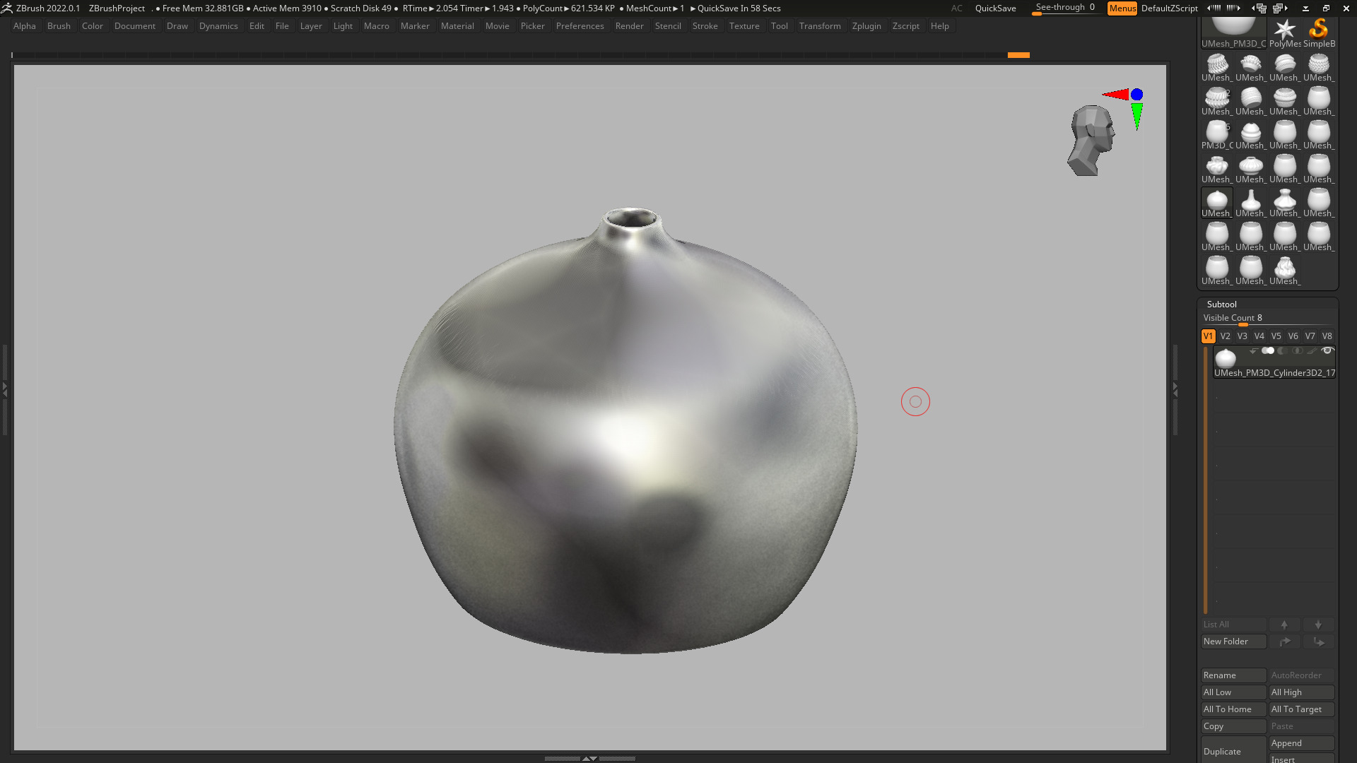 vase pot planter 3d print 885  3D print model_3