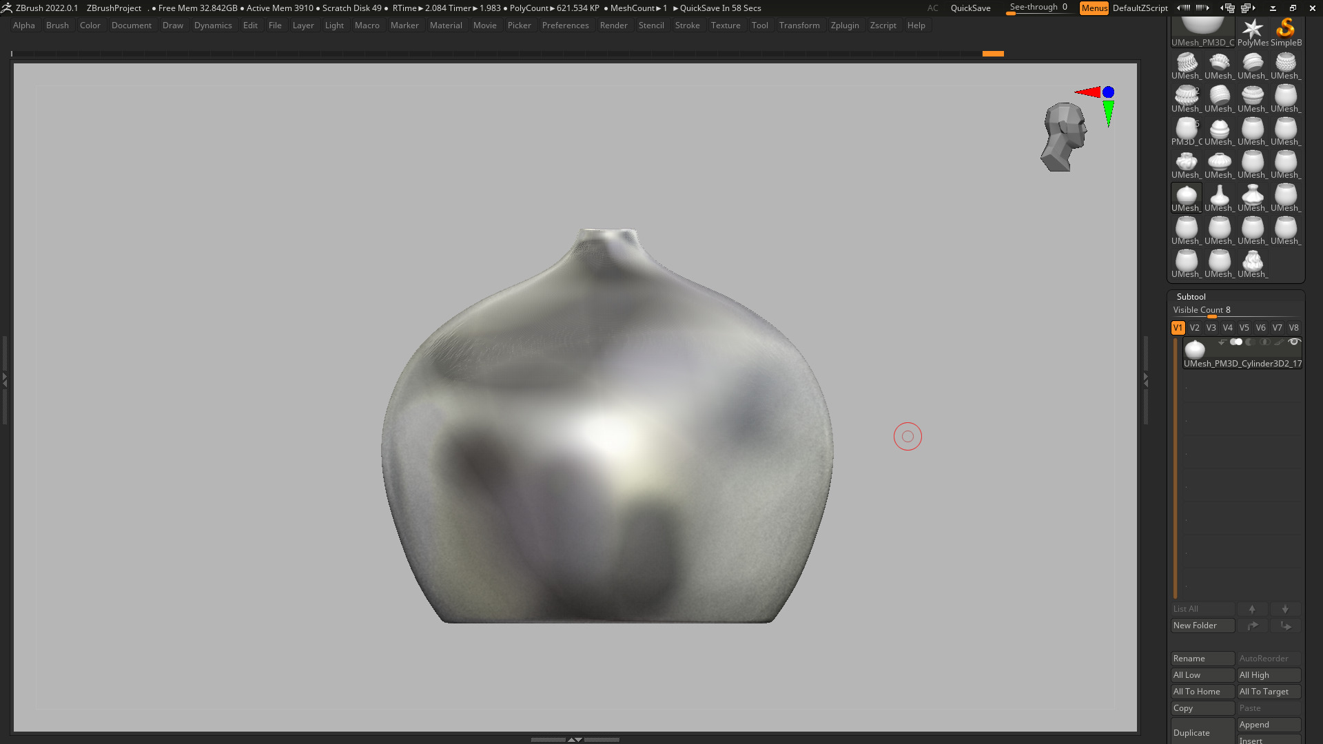 vase pot planter 3d print 885  3D print model_4